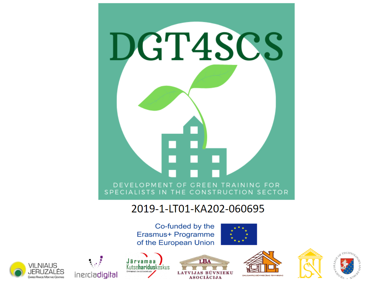 DGT4SCS logo and project partners